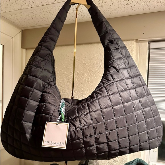 Ezra Quilted Hobo Bag - Picture 4 of 5